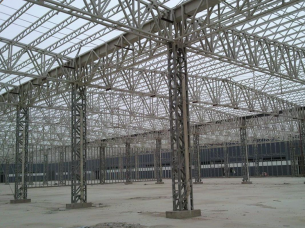  The steel structure workshop