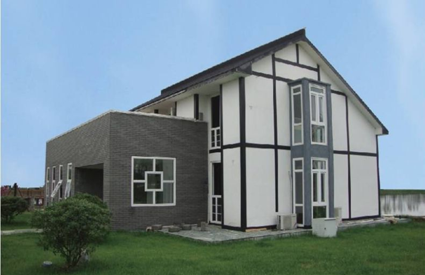 Prefabricated steel houses of modern design